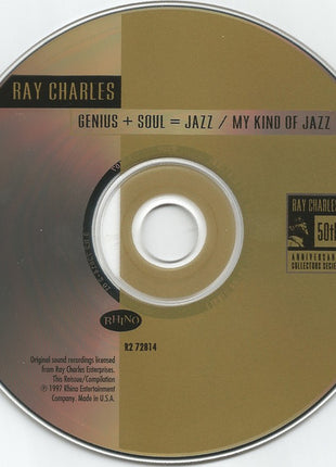 Ray Charles : Genius + Soul = Jazz / My Kind Of Jazz (CD, Comp, RM)
