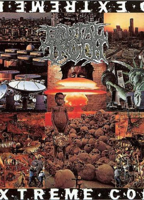 the album cover for Brutal Truth - Extreme Conditions Demand Extreme Responses [Remastered]