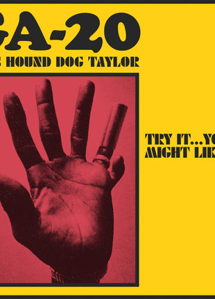 the album cover for GA-20 - Does Hound Dog Taylor