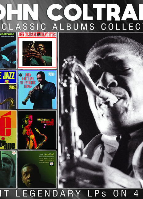 the album cover for John Coltrane - Classic Albums Collection
