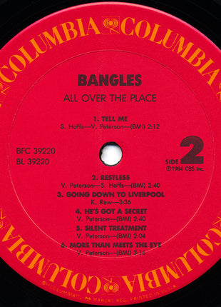 Bangles : All Over The Place (LP, Album)