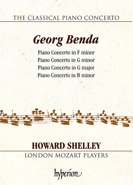 the album cover for Howard Shelley  / London Mozart Players - The Classical Piano Concerto Vol. 8
