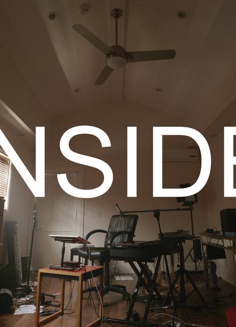 the album cover for Bo Burnham - INSIDE (The Songs)