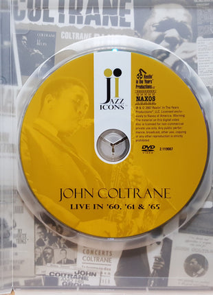 John Coltrane : Live In '60, '61 & '65 (DVD-V, Mono, RM, NTSC)