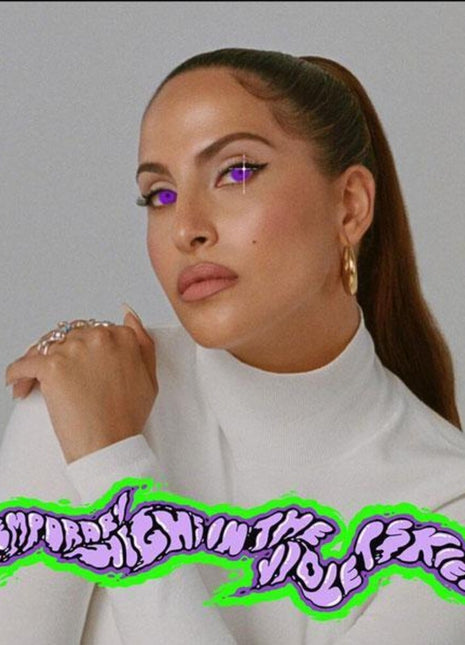 the album cover for Snoh Aalegra - Temporary Highs In The Violet Skies [2LP]
