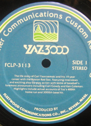Carl Yastrzemski : YAZ-3000 (LP)