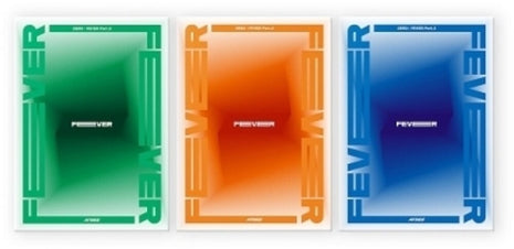 the album cover for Ateez - Zero: Fever Part 3 (Radnom Cover) (incl. 96pg Photobooklet, Sticker, 8pc Photocard Set + Photocard)
