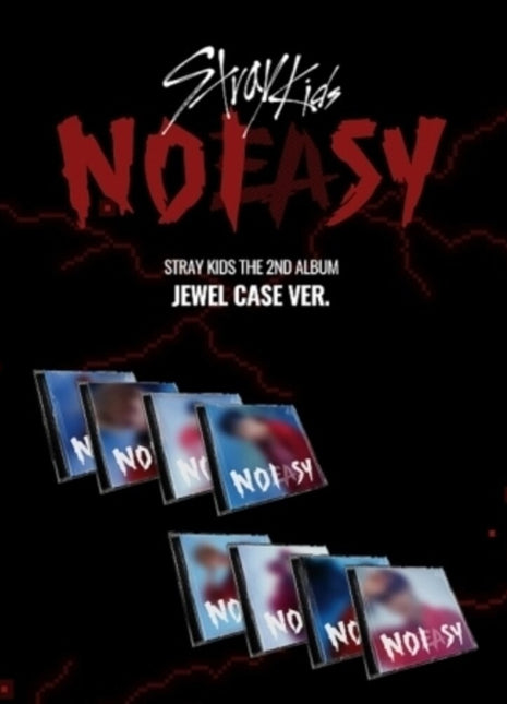 the album cover for Stray Kids - Noeasy (Jewel Case Version) (incl. Sticker + Photocard)