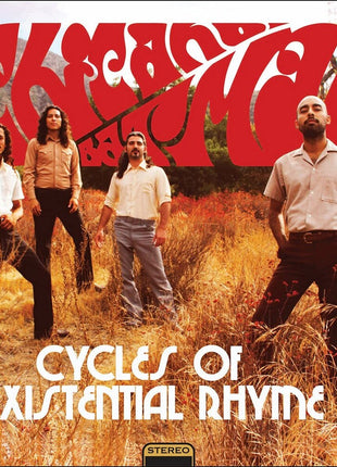 the album cover for Chicano Batman - Cycles Of Existential Rhyme [Limited Edition Marbled Magma LP]