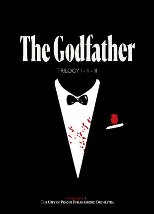 the album cover for City Of Prague Philharmonic Orchestra (Colv) (Gry) - Godfather Trilogy I - Ii - Iii [Colored Vinyl] (Gry) (Red)