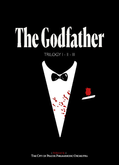 the album cover for City Of Prague Philharmonic Orchestra (Colv) (Gry) - Godfather Trilogy I - Ii - Iii [Colored Vinyl] (Gry) (Red)