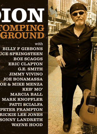 the album cover for Dion - Stomping Ground