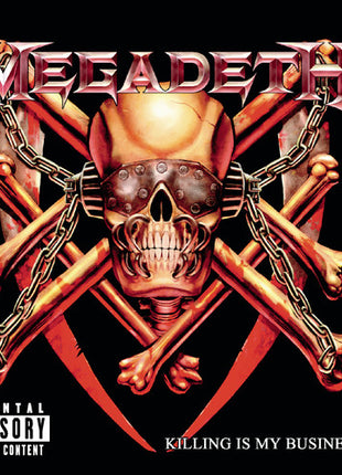 the album cover for Megadeth - Killing Is My Business