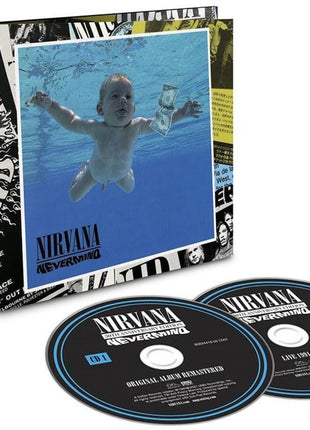 the album cover for Nirvana - Nevermind: 30th Anniversary [Deluxe 2CD]