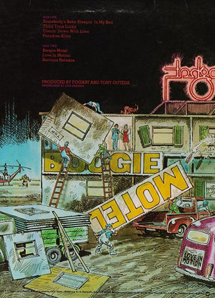 Foghat : Boogie Motel (LP, Album, Mon)
