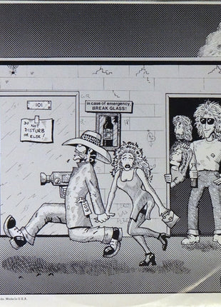 Foghat : Boogie Motel (LP, Album, Mon)