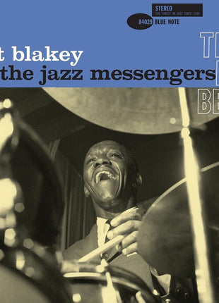 the album cover for Art Blakey & The Jazz Messengers - The Big Beat [Blue Note Classic Series LP]
