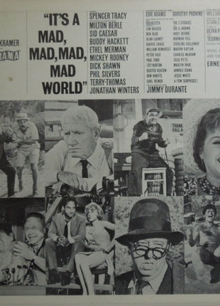 Ernest Gold : Original Motion Picture Score - It's A Mad, Mad, Mad, Mad World (LP, Mono, Gat)