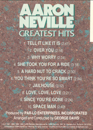 Aaron Neville : Greatest Hits (CD, Comp)