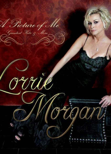 the album cover for Lorrie Morgan - Picture Of Me - Greatest Hits & More (Pink) [Colored Vinyl]