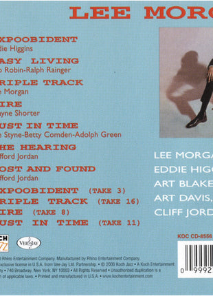 Lee Morgan : Expoobident (CD, Album, RE)
