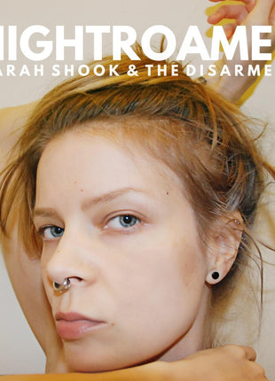 the album cover for Sarah Shook & The Disarmers - Nightroamer [Indie Exclusive Limited Edition Sky Blue LP]