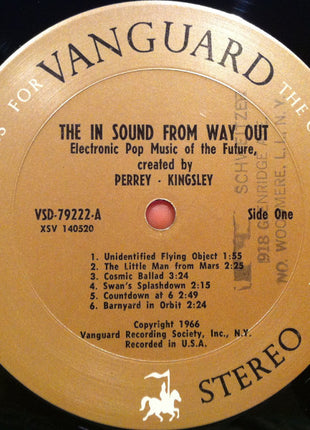 Perrey & Kingsley : The In Sound From Way Out! (LP, Album, Pit)