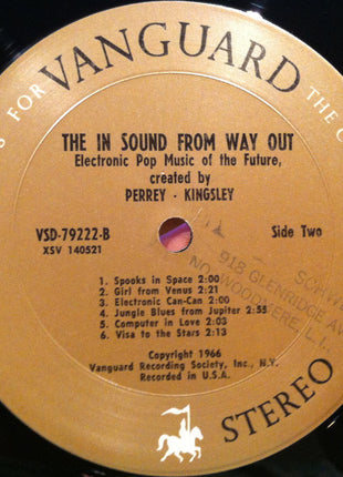 Perrey & Kingsley : The In Sound From Way Out! (LP, Album, Pit)