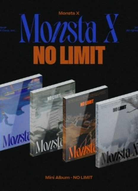 the album cover for Monsta X - No Limit (Post) (Stic) (Phob) (Asia)