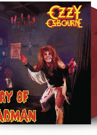 the album cover for Ozzy Osbourne - Diary Of A Madman [Colored Vinyl] (Red) (Uk)