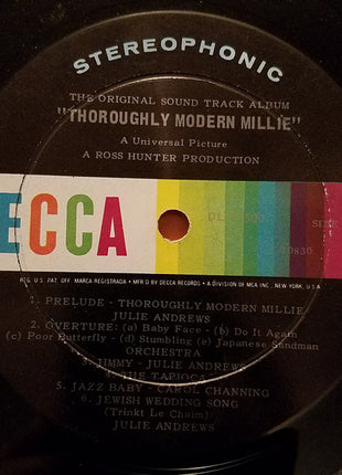 Various : Thoroughly Modern Millie (The Original Sound Track Album) (LP, Album, Gat)