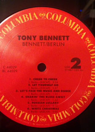 Tony Bennett : Bennett/Berlin (LP, Album)