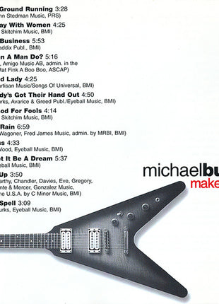 Michael Burks : Make It Rain (CD, Album)