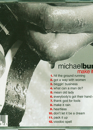 Michael Burks : Make It Rain (CD, Album)