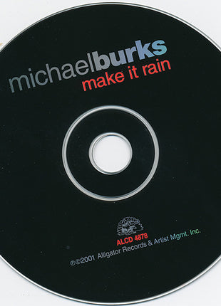 Michael Burks : Make It Rain (CD, Album)