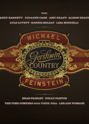 the album cover for Michael Feinstein - Gershwin Country
