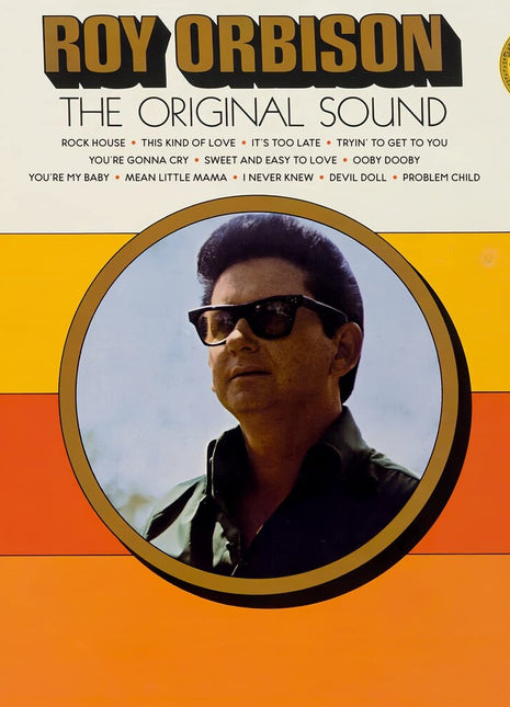 the album cover for Roy Orbison - The Original Sound: 70th Anniversary [LP]