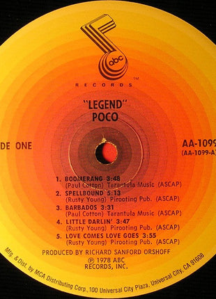 Poco (3) : Legend (LP, Album, Pin)