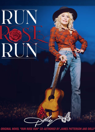 the album cover for Dolly Parton - Run, Rose, Run