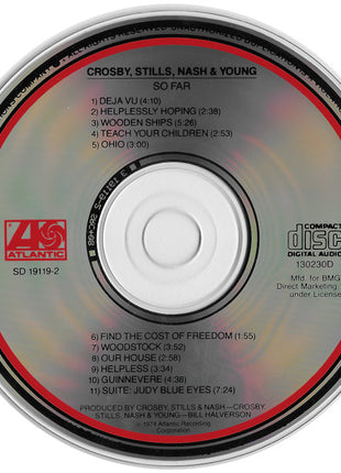 Crosby, Stills, Nash & Young : So Far (CD, Comp, Club, RE, BMG)
