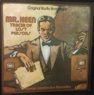 Unknown Artist : Mr. Keen Tracer Of Lost Persons (LP, Comp)