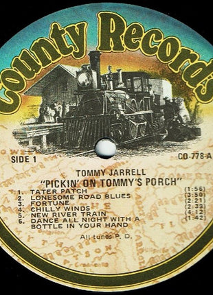 Tommy Jarrell, Chester McMillan, Andy Cahan : Pickin' On Tommy's Porch (LP)