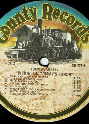 Tommy Jarrell, Chester McMillan, Andy Cahan : Pickin' On Tommy's Porch (LP)