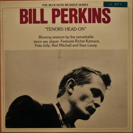 Bill Perkins : Tenors Head-On (LP, Album, Mono, RE)