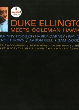 the album cover for Duke Ellington & Coleman Hawkins - Duke Ellington Meets Coleman Hawkins (Verve Acoustic Sounds Series)[LP]