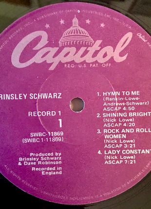 Brinsley Schwarz : Brinsley Schwarz (LP, Album, RE + LP, Album, RE + Comp, LA )