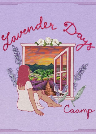 the album cover for Caamp - Lavender Days