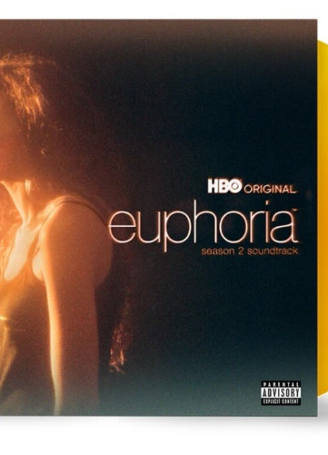 the album cover for Various Artists - Euphoria Season 2 (An HBO Original Series Soundtrack) [Translucent Orange LP]