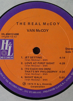 Van McCoy : The Real McCoy (LP, Album, She)