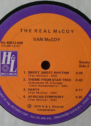 Van McCoy : The Real McCoy (LP, Album, She)